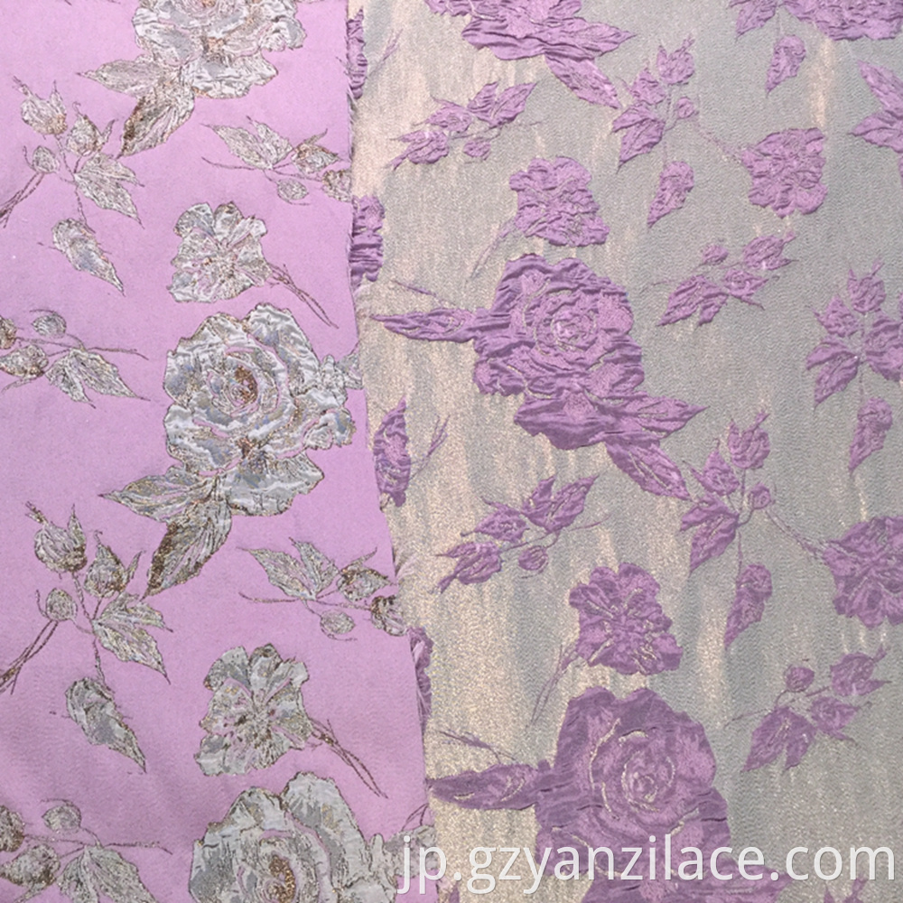 Dirty Pink Jacquard Fabric